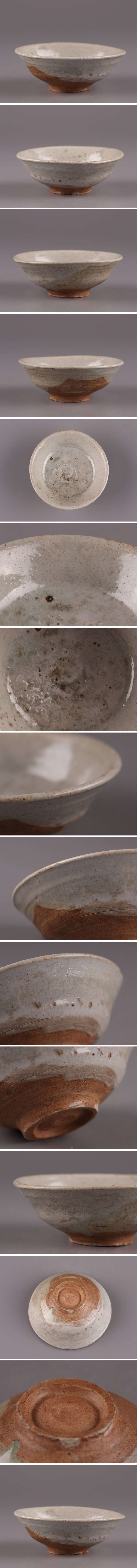 日本正本古美術 朝鮮古陶磁器 李朝 茶碗 時代物 極上品 初だし品 4247 李朝